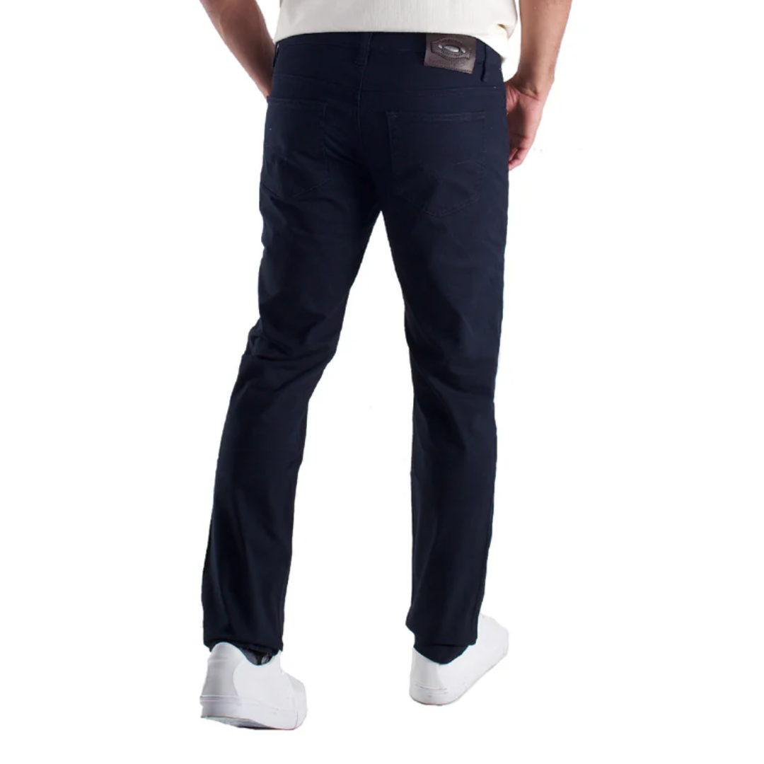 PANTALÓN DE GABARDINA SLIM NAVY PARA HOMBRE 1322