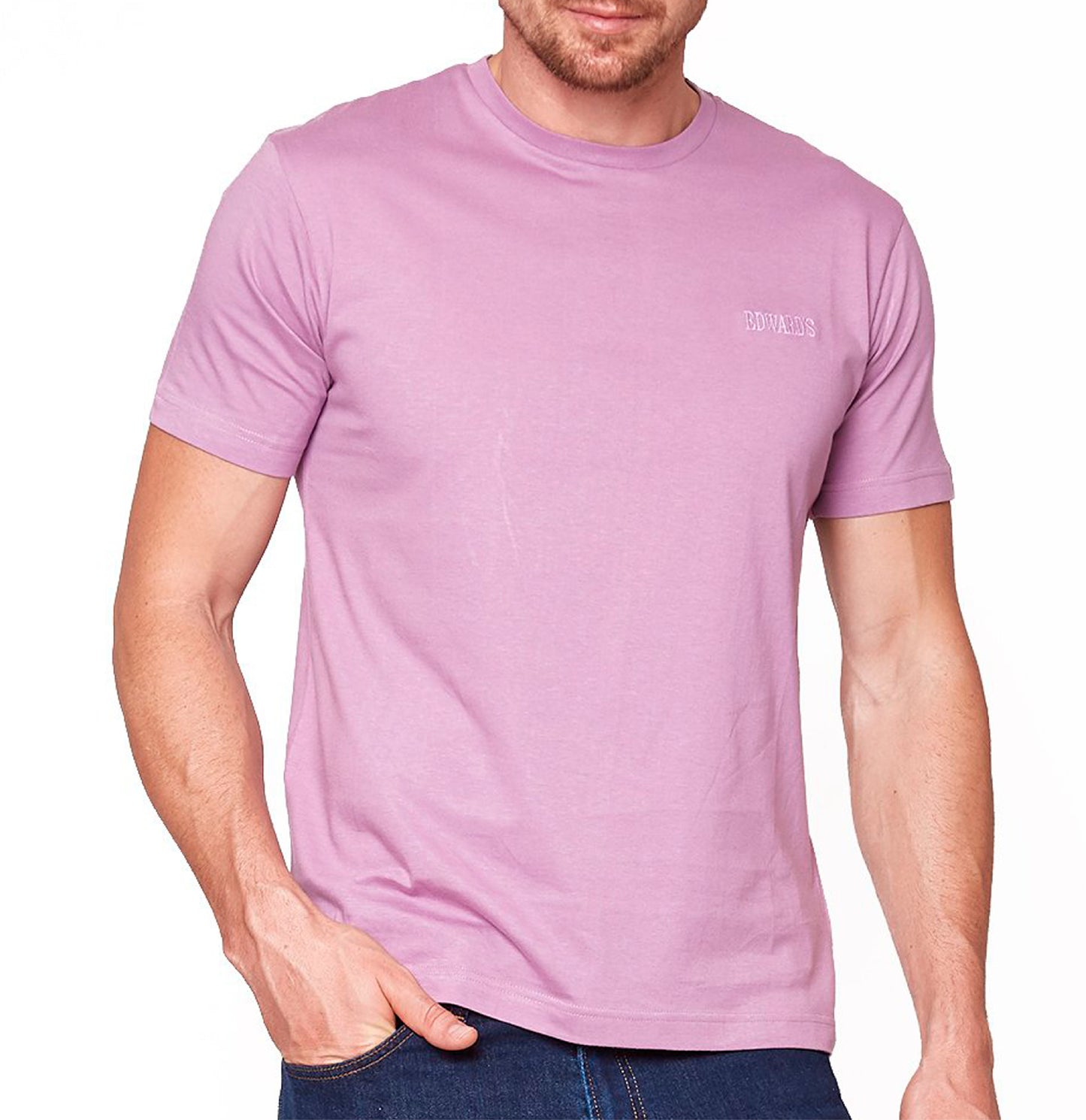 CAMISETA DE CUELLO REDONDO UVA